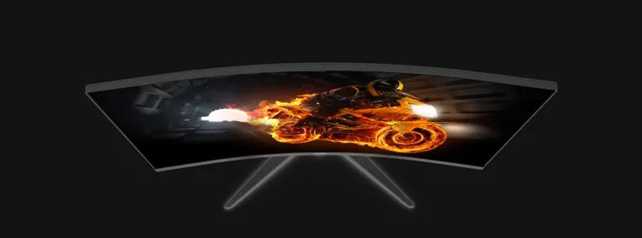 Monitor AOC zakrzywiony